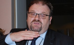 Politikas Eugenijus Maldeikis. 2009 m. Briuselis